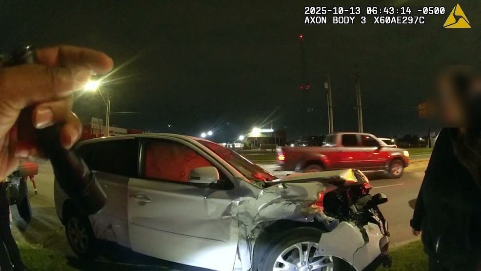 Tulsa teen arrested for DUI after crashing stolen SUV into pickup on East 21st Street