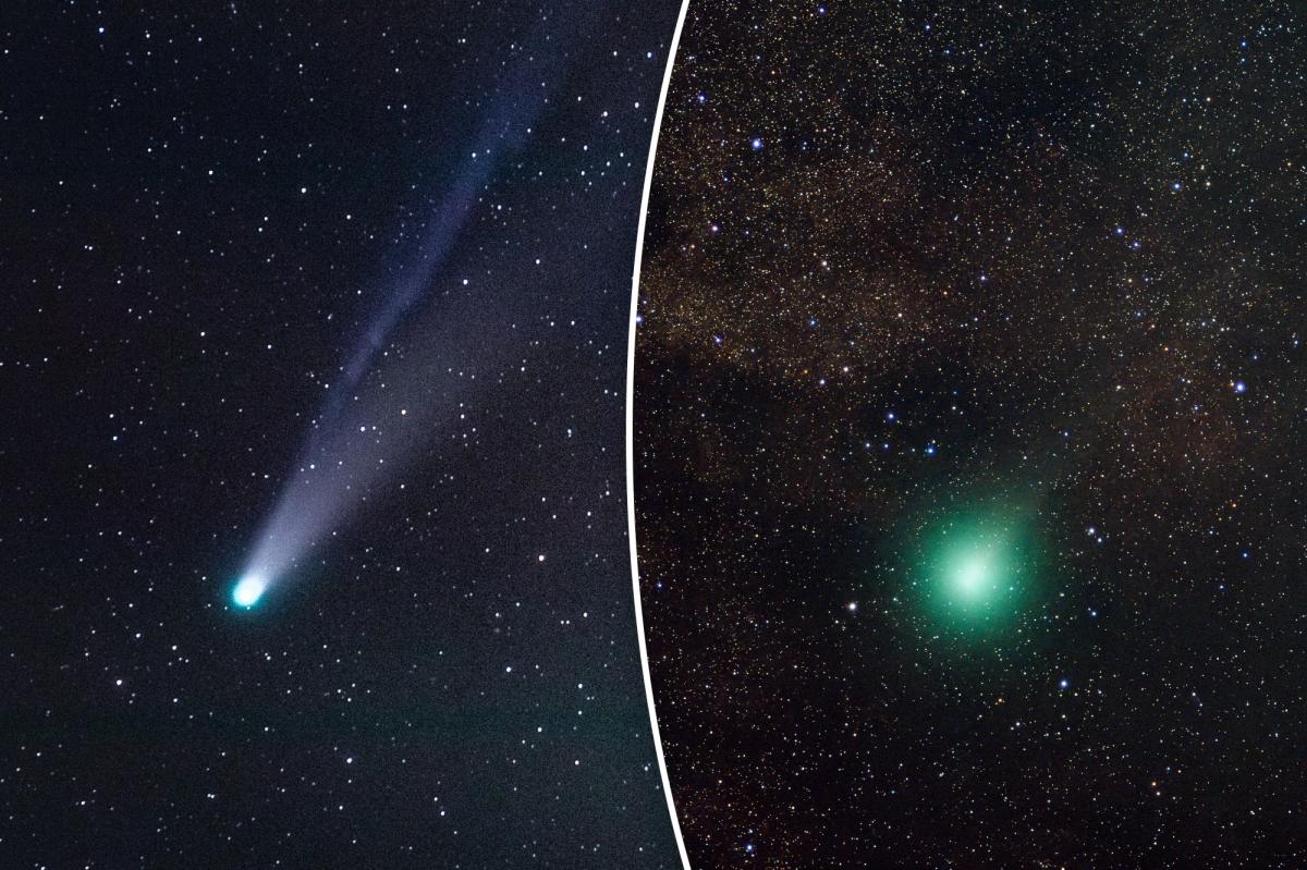 Two comets whiz past Earth this week  --  here's how to see the cosmic...
