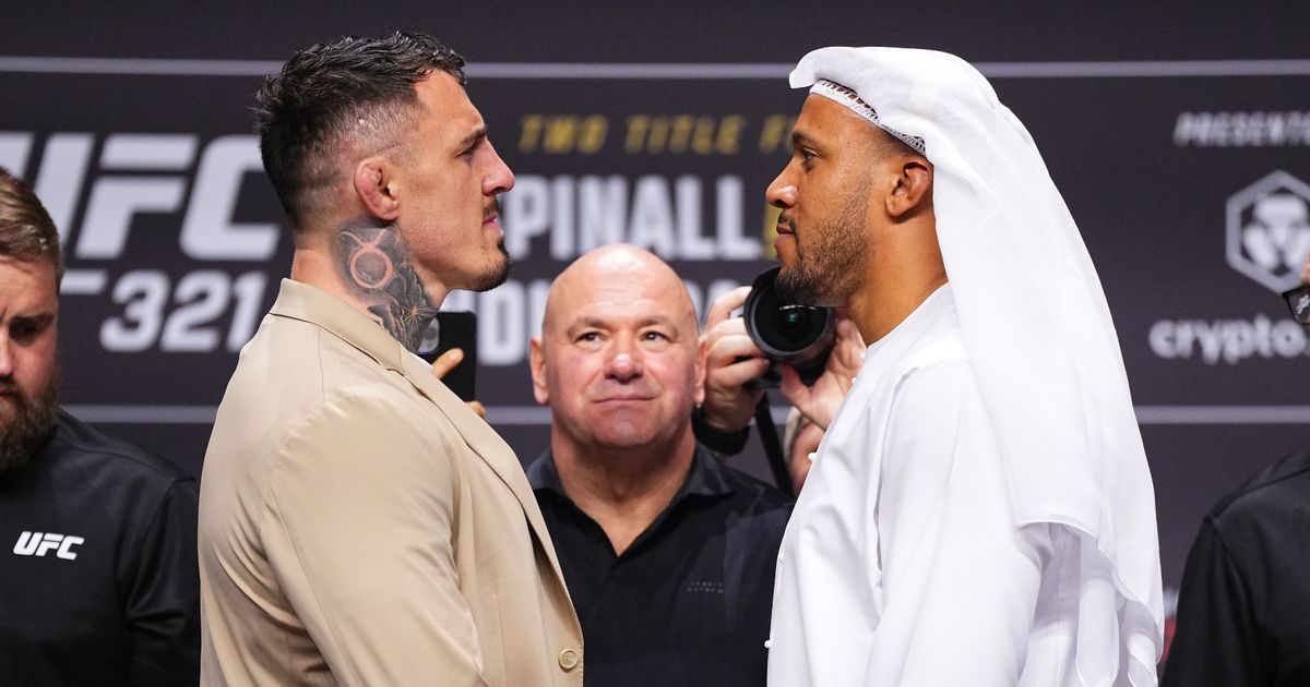 UFC fight on Tom Aspinall undercard cancelled hours before event - The Mirror