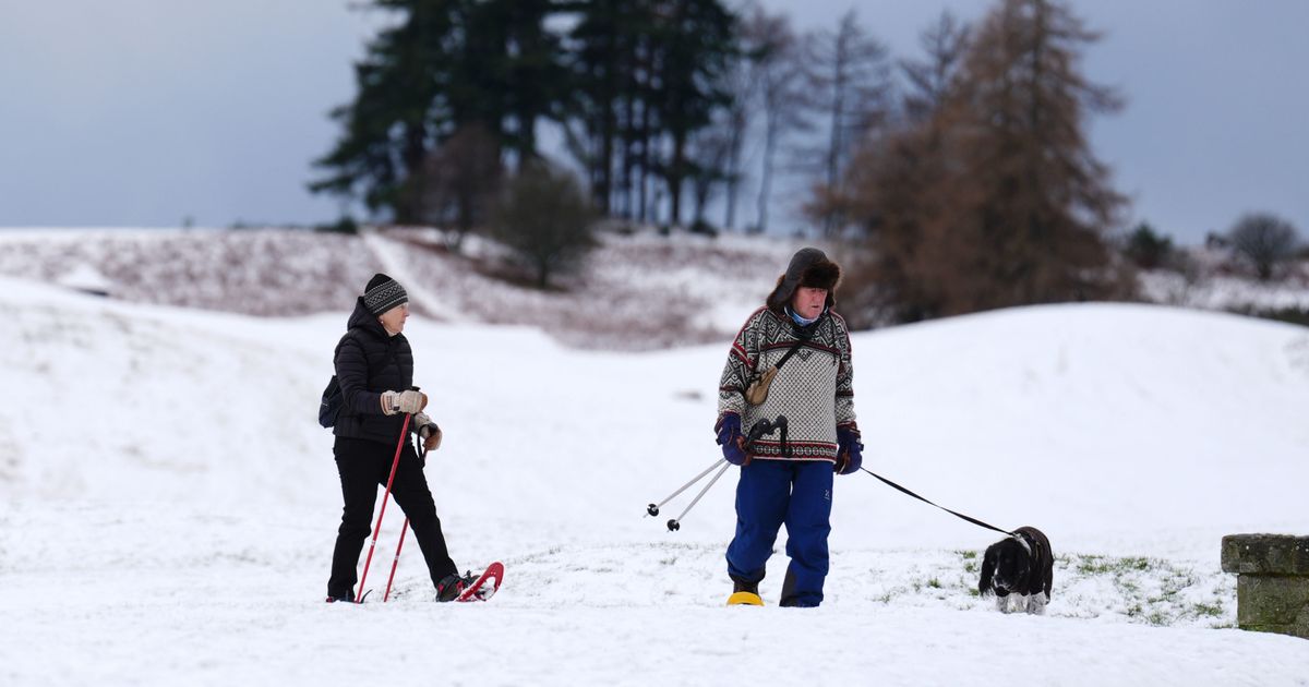 UK snow forecast: BBC weather expert gives verdict on October drifts - The Mirror