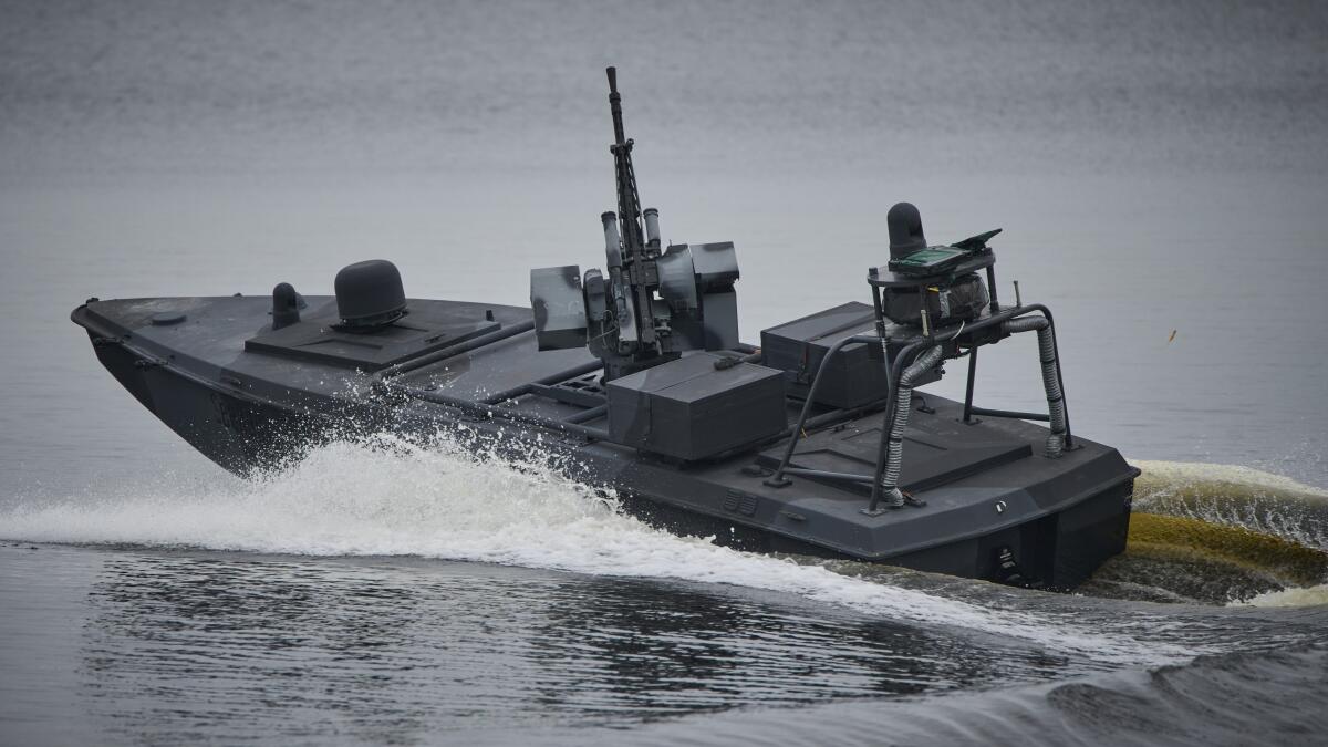 Ukraine unveils upgraded AI-powered sea drone with Black Sea dominance capability