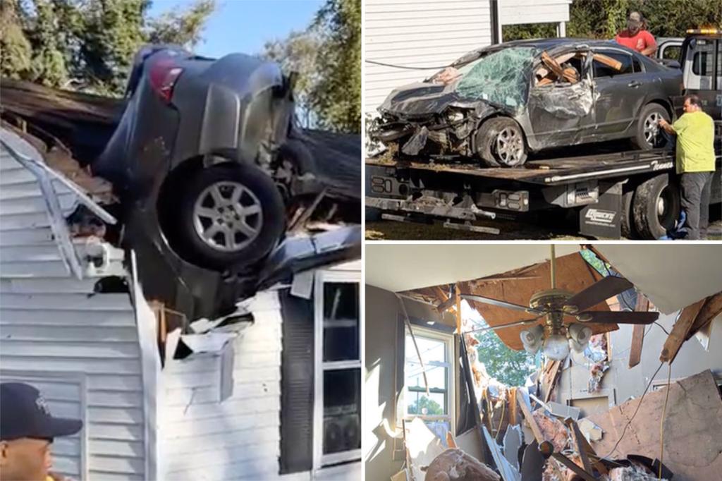 Alleged underage drunk driver going '100-plus' smashes through...