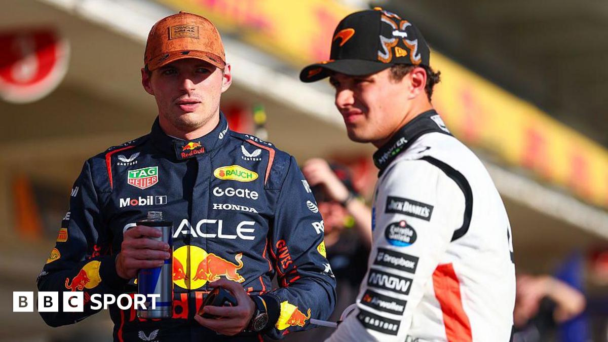 US Grand Prix: Max Verstappen 'getting in middle of McLaren's fun' with Zak Brown set for 'brutal' title climax