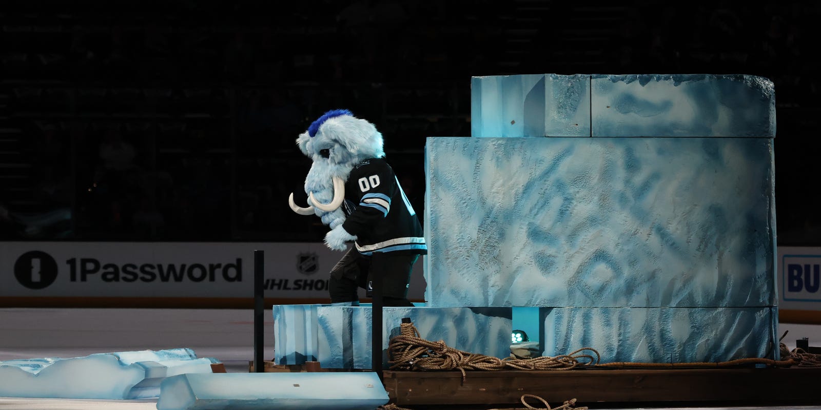 Utah Mammoth unveil Tusky: Details on the NHL's newest team mascot