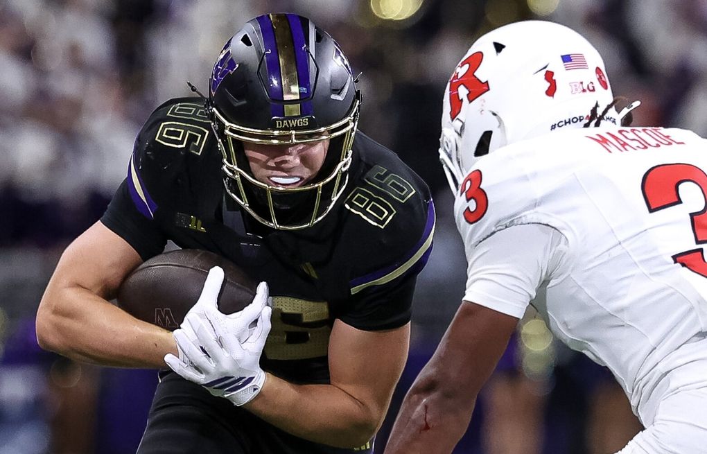 'The young guys need to step up': UW down to 3 tight ends vs. Illinois