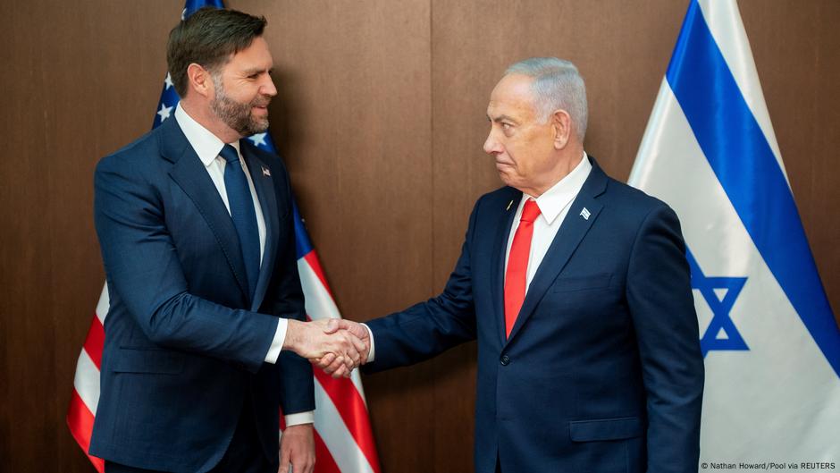 Middle East updates: Vance meets Netanyahu in Jerusalem