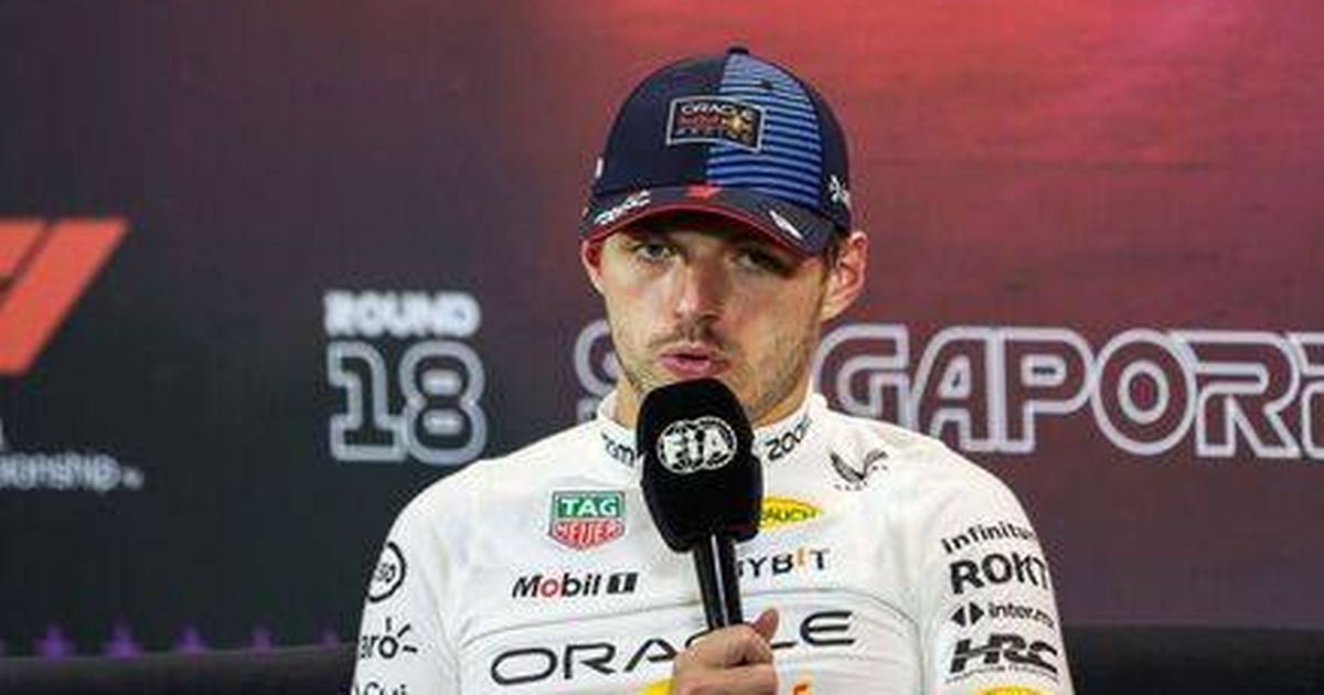 Max Verstappen threatened to quit F1 at Singapore Grand Prix after row broke out - The Mirror