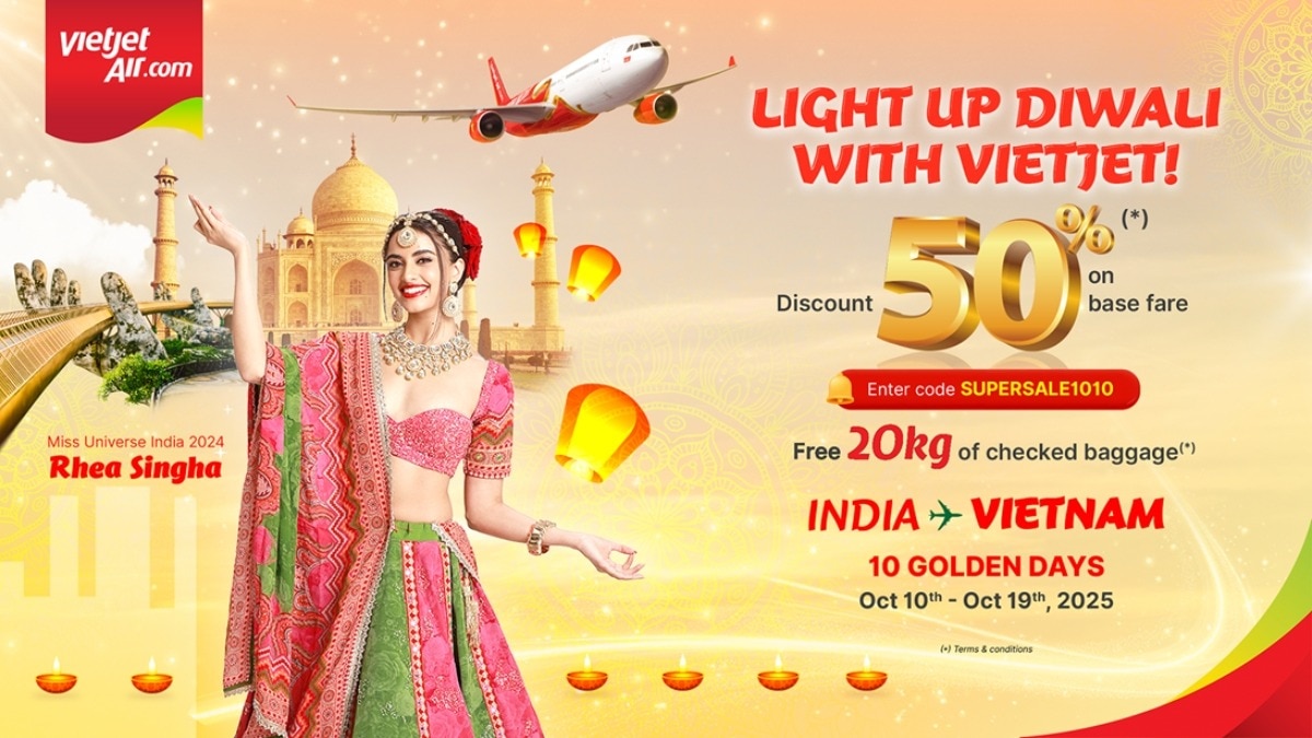From Diwali Lights to Lantern Streets: Vietjet Connects India to Vietnam's Magic
