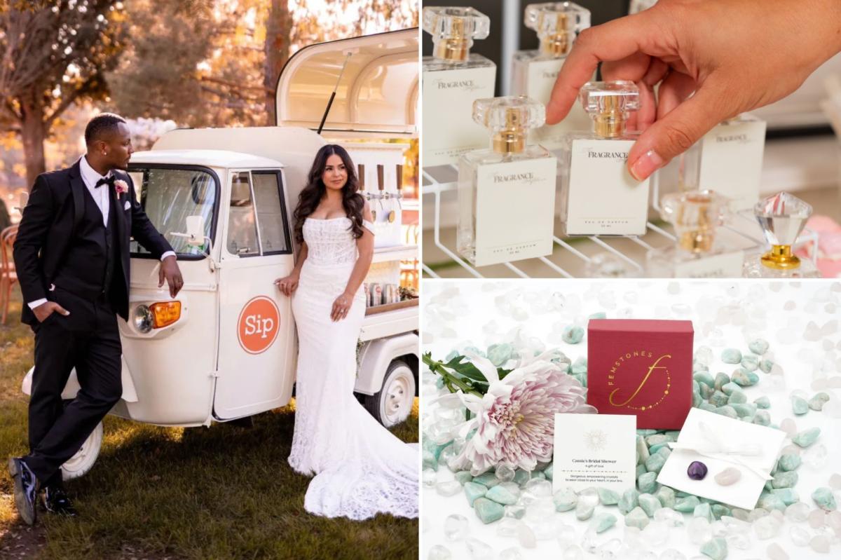 Frames, fragrances and a free-flowing bar: How to give your wedding a...
