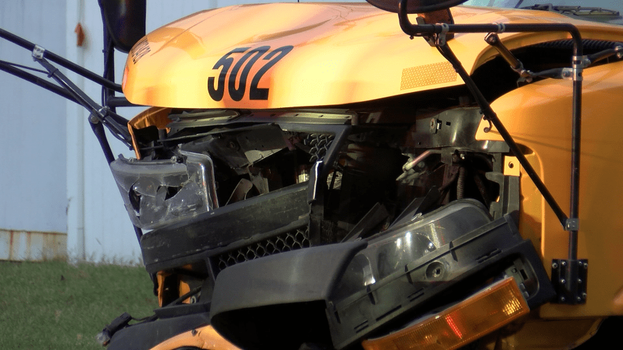 School bus and SUV collide in north Wichita