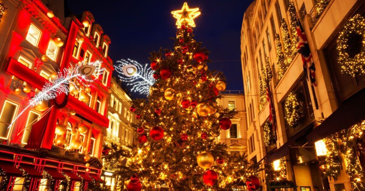 People put up Xmas decorations in October - have your say on if it's too early