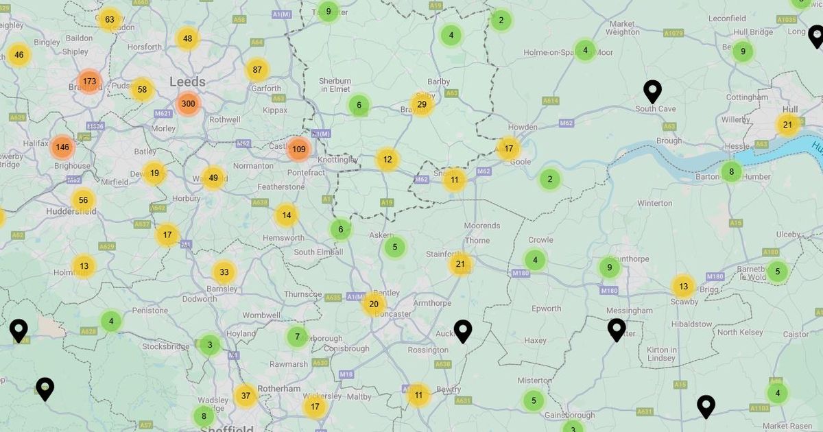 Yorkshire's worst traffic hotspots - but one area has seen car use decline - Yorkshire Live