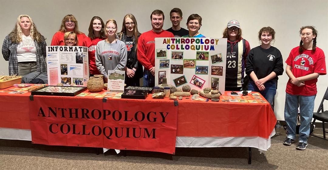 YSU archeology students participate in West Virginia Archeology Day