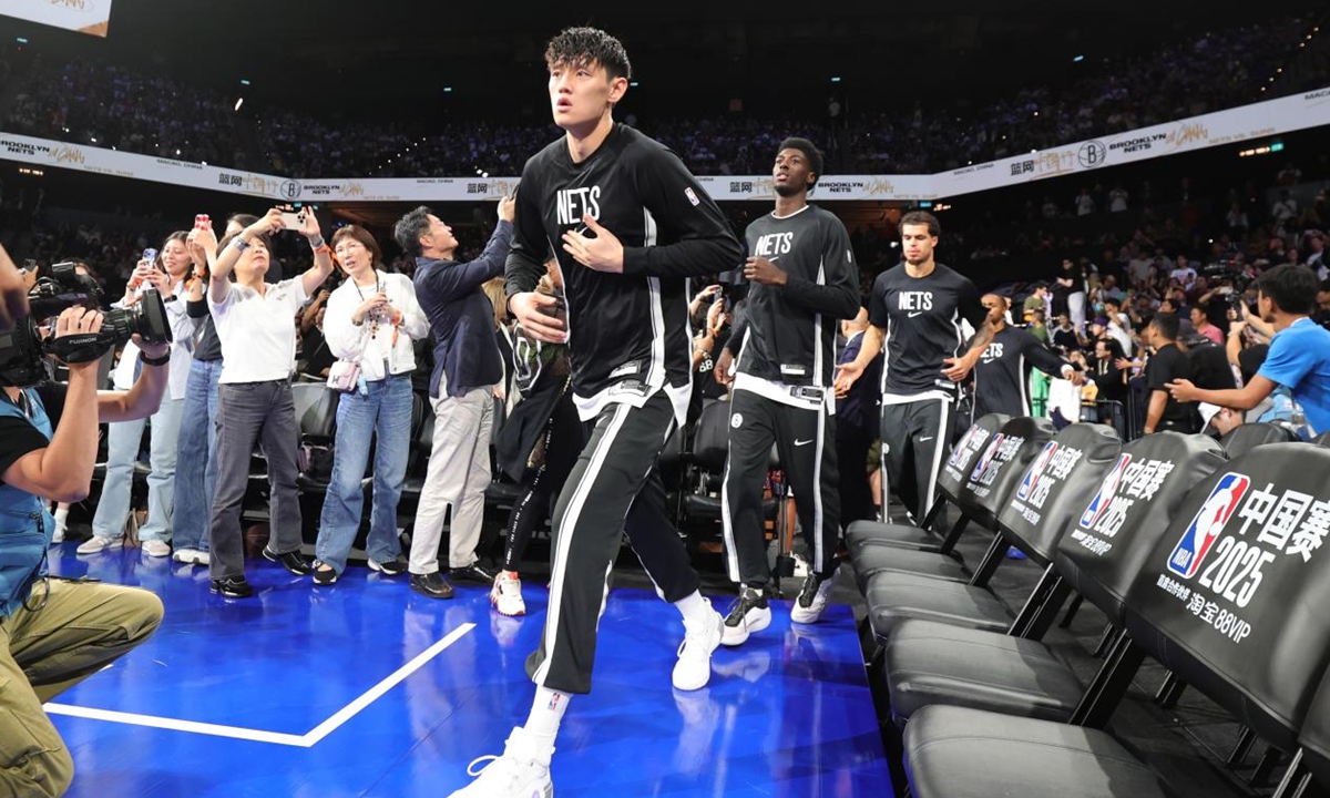 Chinese player Zeng Fanbo waived by Brooklyn Nets, sparking heated online discussion over 'marketing blitz'