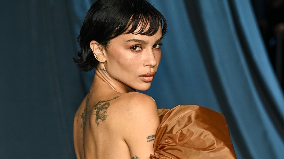 Zoe Kravitz is accused of copying Angelina Jolie