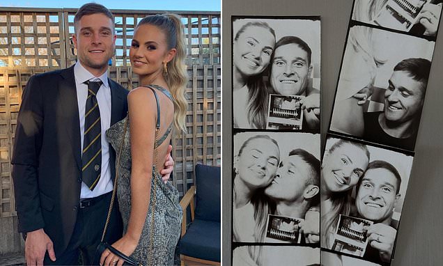 AFL star Jayden Short and his wife Maddy expecting their first child