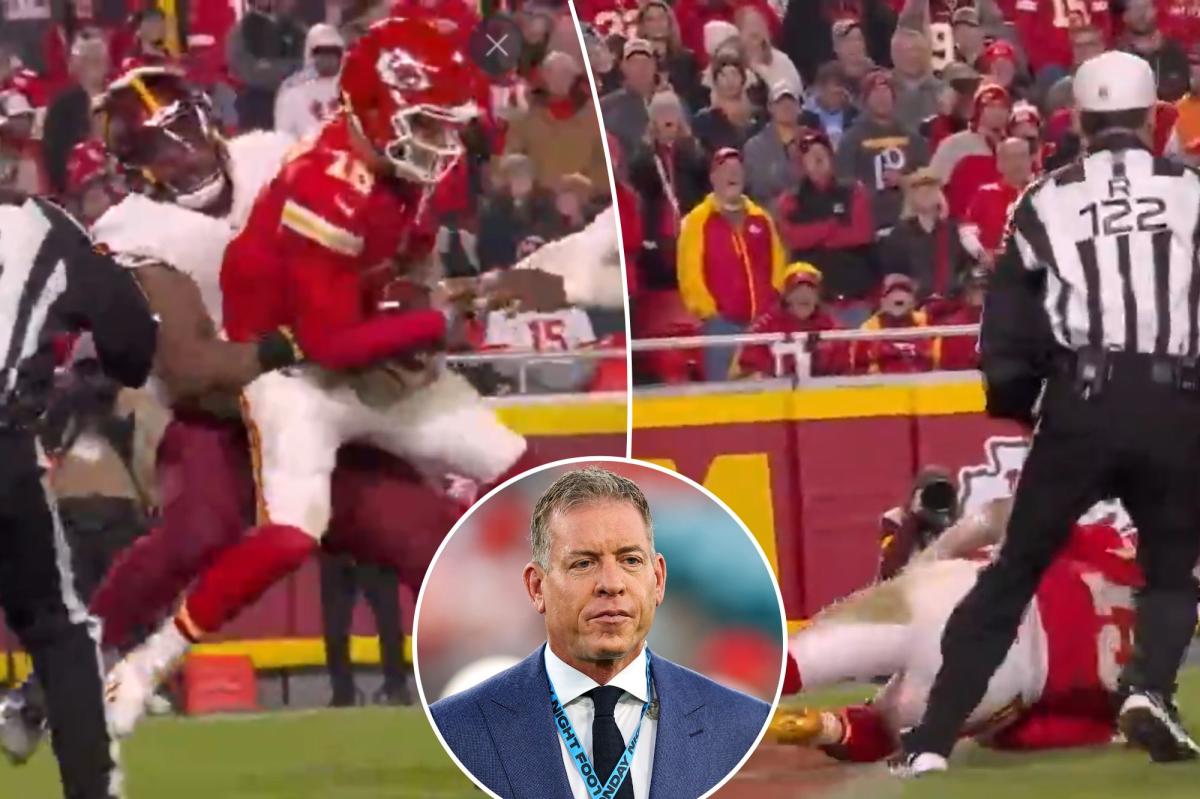 Troy Aikman takes dig at referees' treatment of Patrick Mahomes