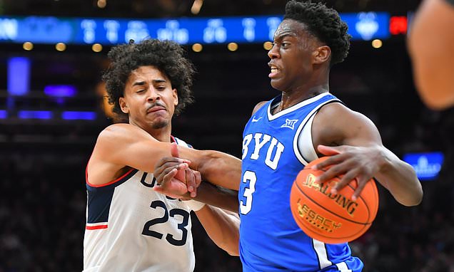 AJ Dybantsa's 25-point night not enough as No. 7 BYU falls to UConn
