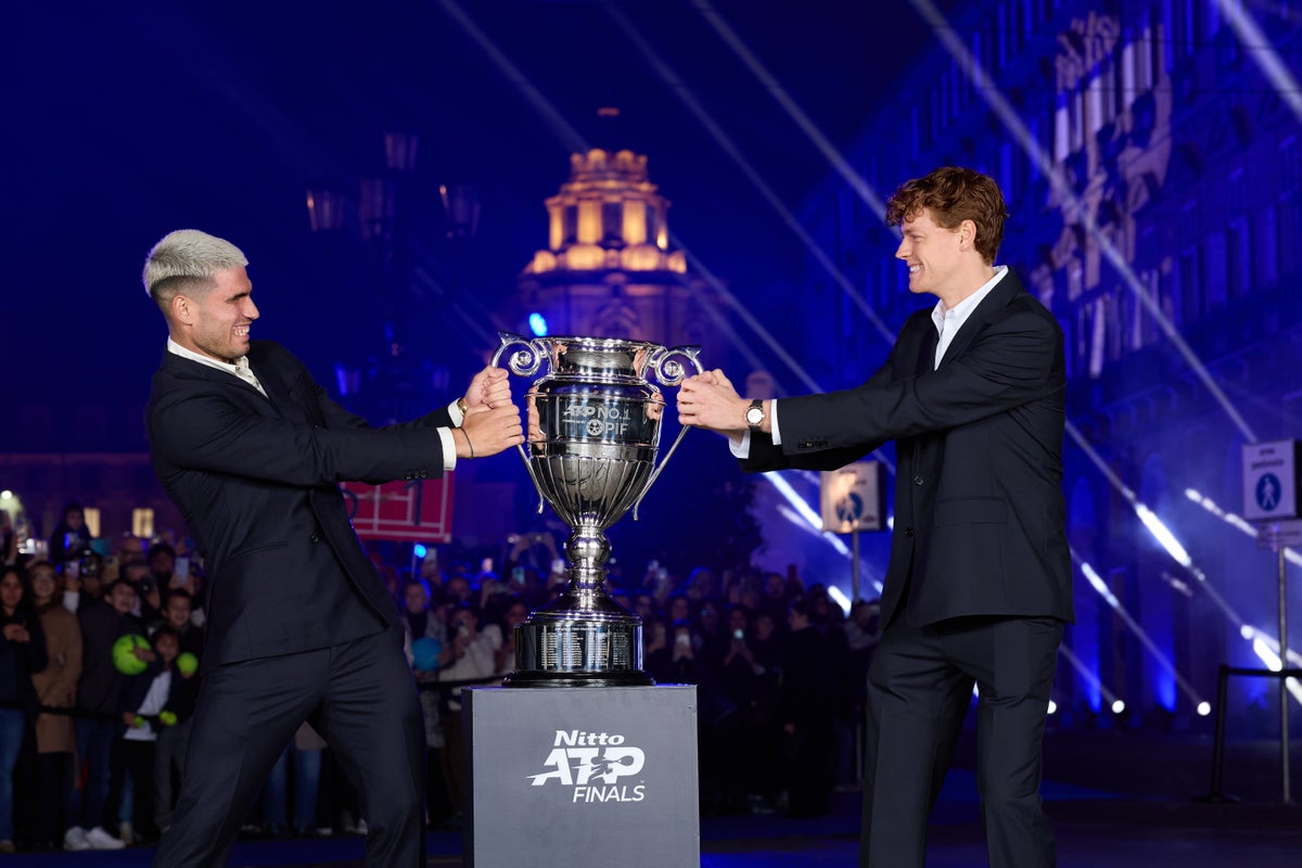 When is Alcaraz v Sinner at ATP Finals? Start time and how to watch Tour decider