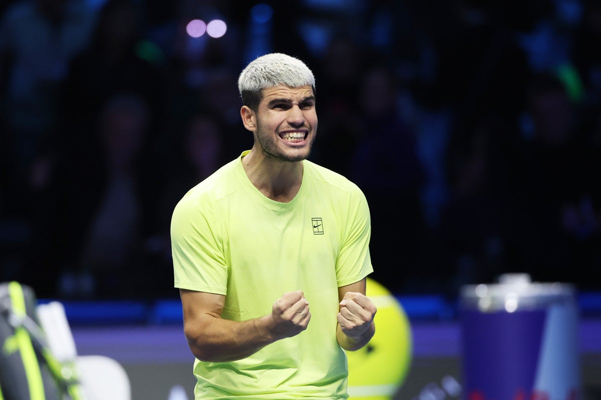 Carlos Alcaraz and Jannik Sinner set up ATP Finals showdown in Turin