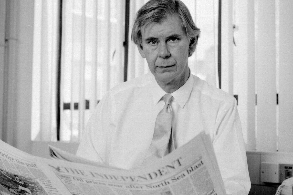 The biggest risk Andreas Whittam Smith ever took was co-founding The Independent