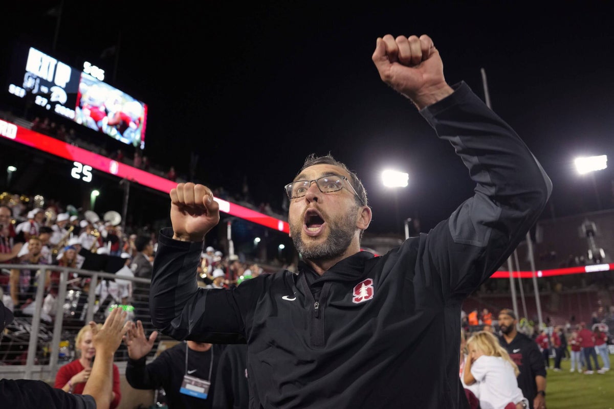 Andrew Luck erupts during live TV interview as Stanford scoop and score unfolds