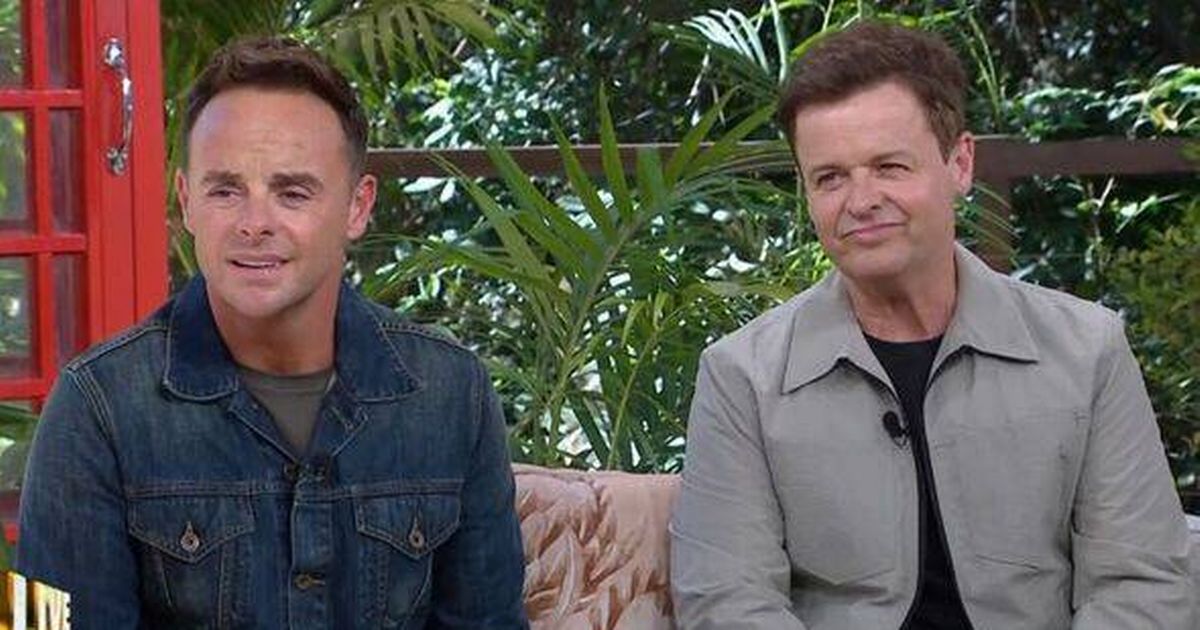 I'm A Celeb's Ant McPartlin halts Declan Donnelly live on air to announce big news - The Mirror