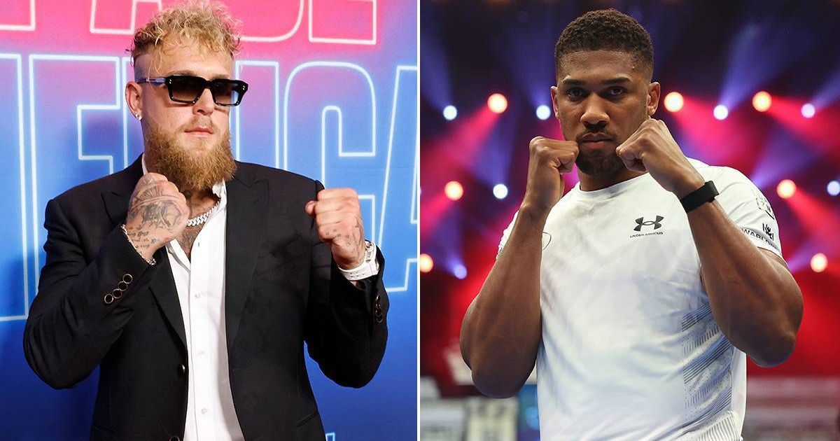 Anthony Joshua agrees to unique rule for Jake Paul fight - The Mirror
