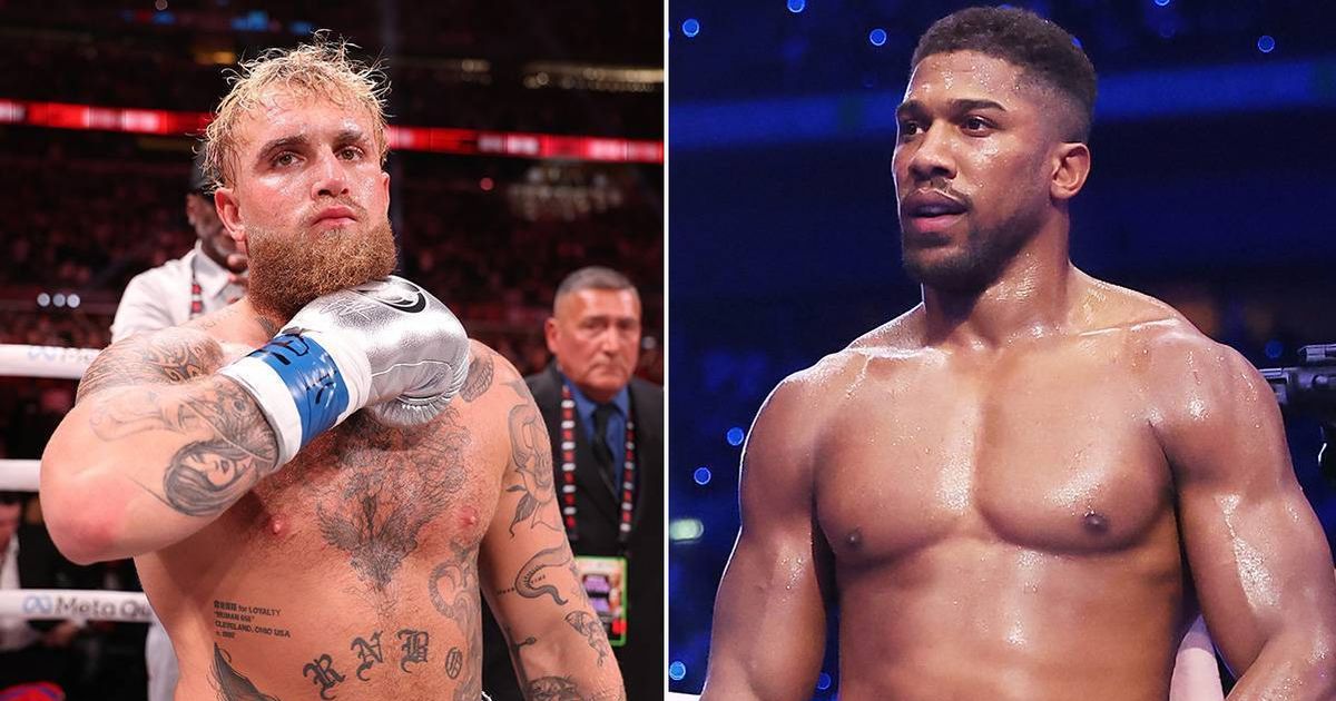 Anthony Joshua vs Jake Paul fight date and UK start time - The Mirror