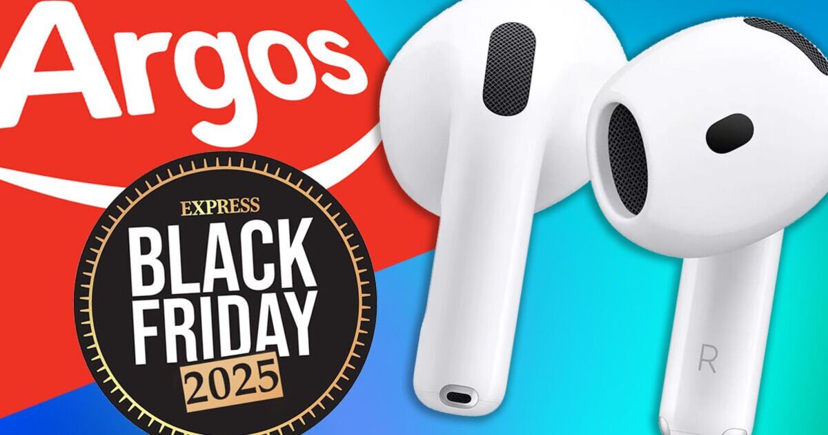 Argos drops latest AirPods to 'lowest price ever' and they are selling fast