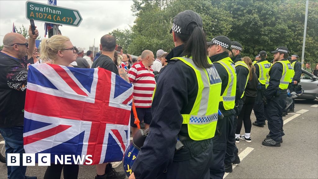Asylum hotel protests are drain on police, warns Norfolk chief