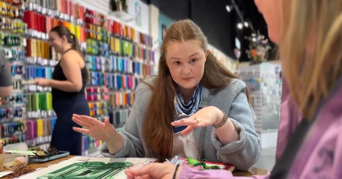 In Atlanta, needlepoint finds new life  --  and a new generation  --  at weekly stitch nights