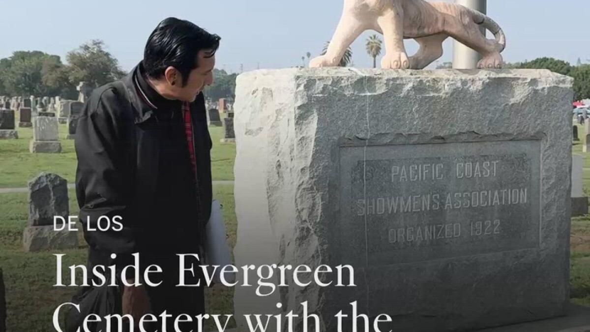 Inside Evergreen Cemetery with the Barrio Boychik, Boyle Heights' historian