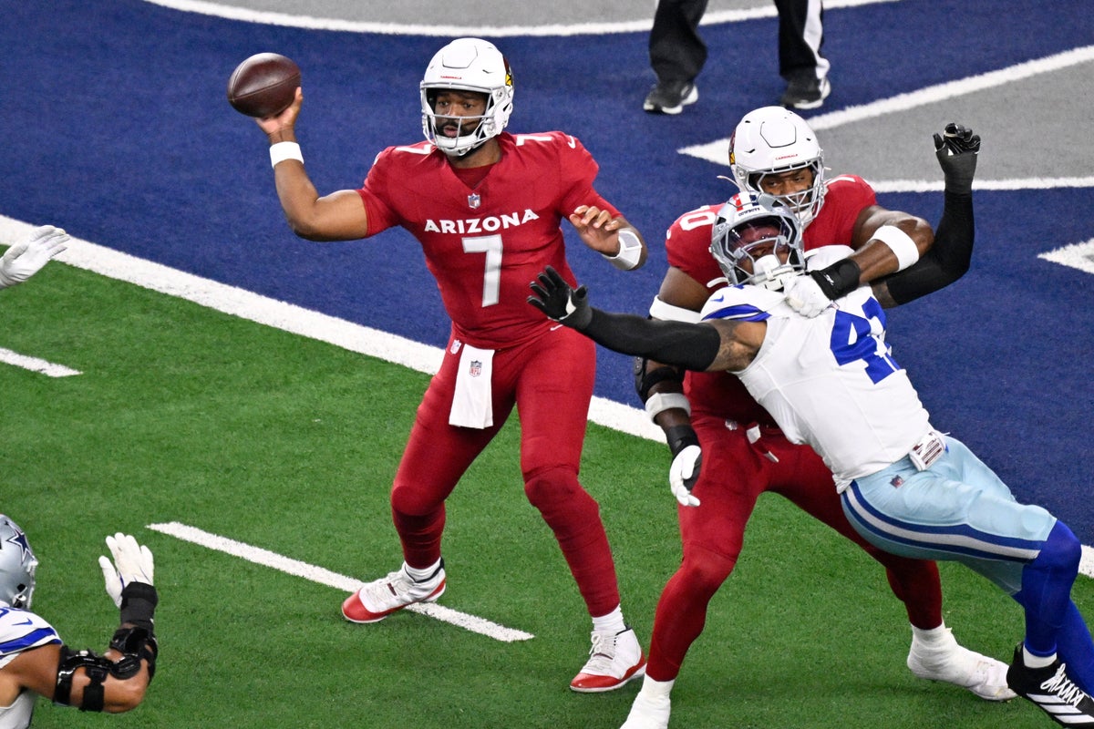The conundrum facing Cardinals' coach after Brissett's dominant display vs Cowboys