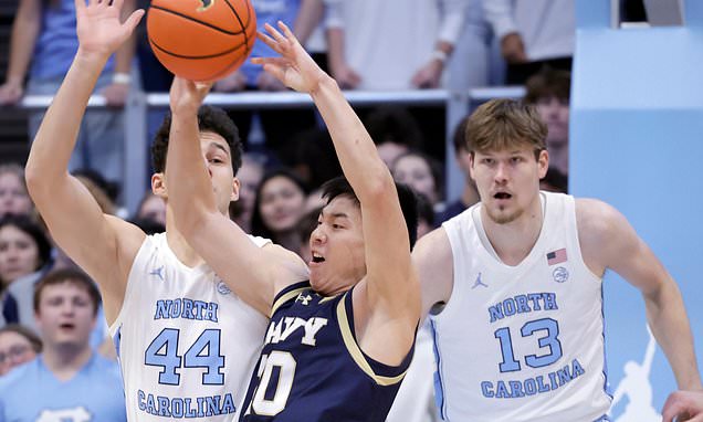 Wilson pushes No. 18 North Carolina past Navy, 73-61