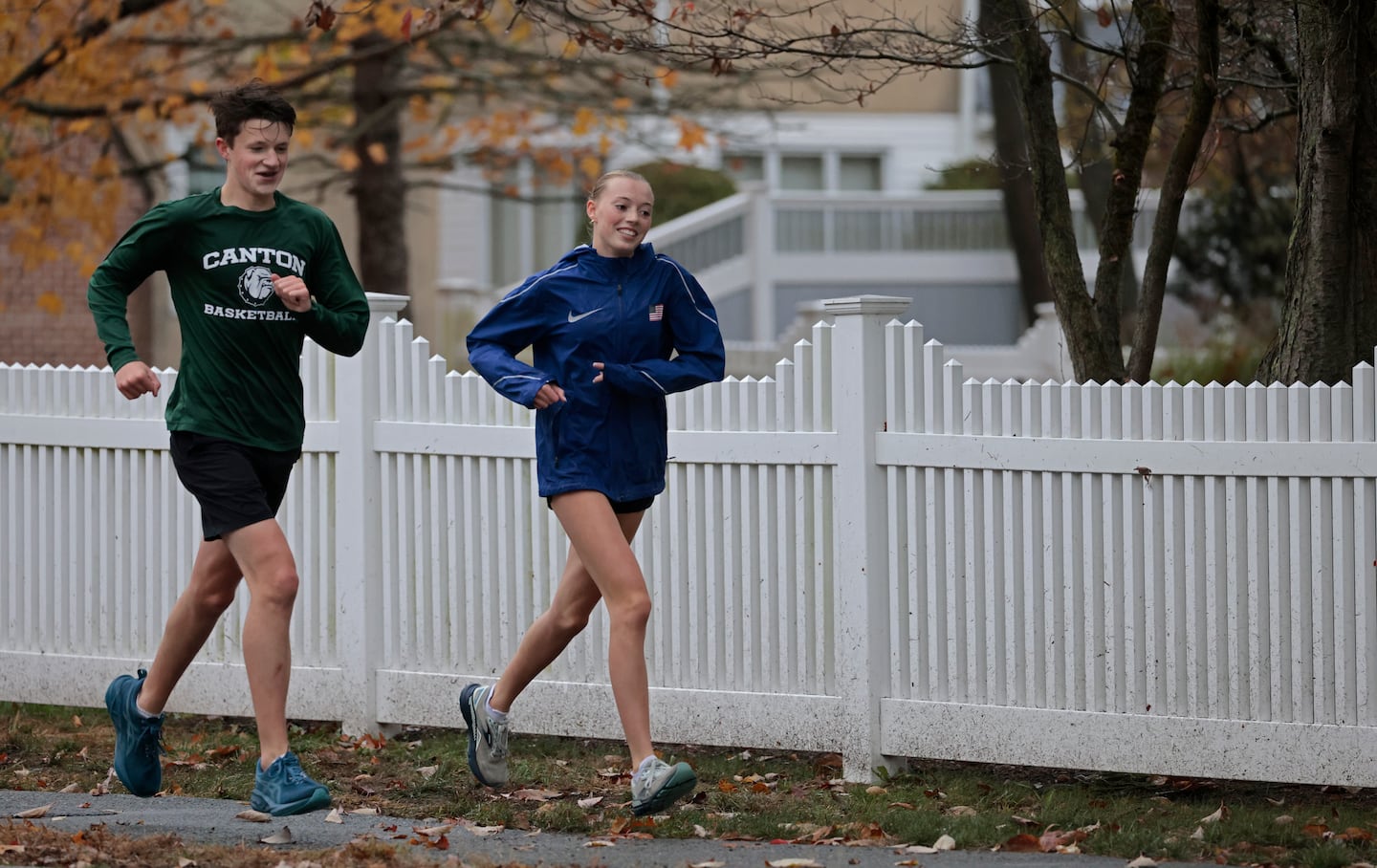 Canton girls' cross-country completes rise to top of Hockomock League, now sets aim higher - The Boston Globe