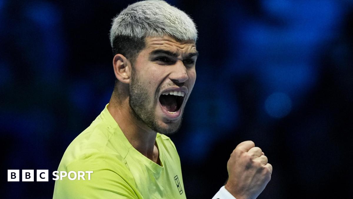 ATP Finals: Carlos Alcaraz secures year-end world number one ranking