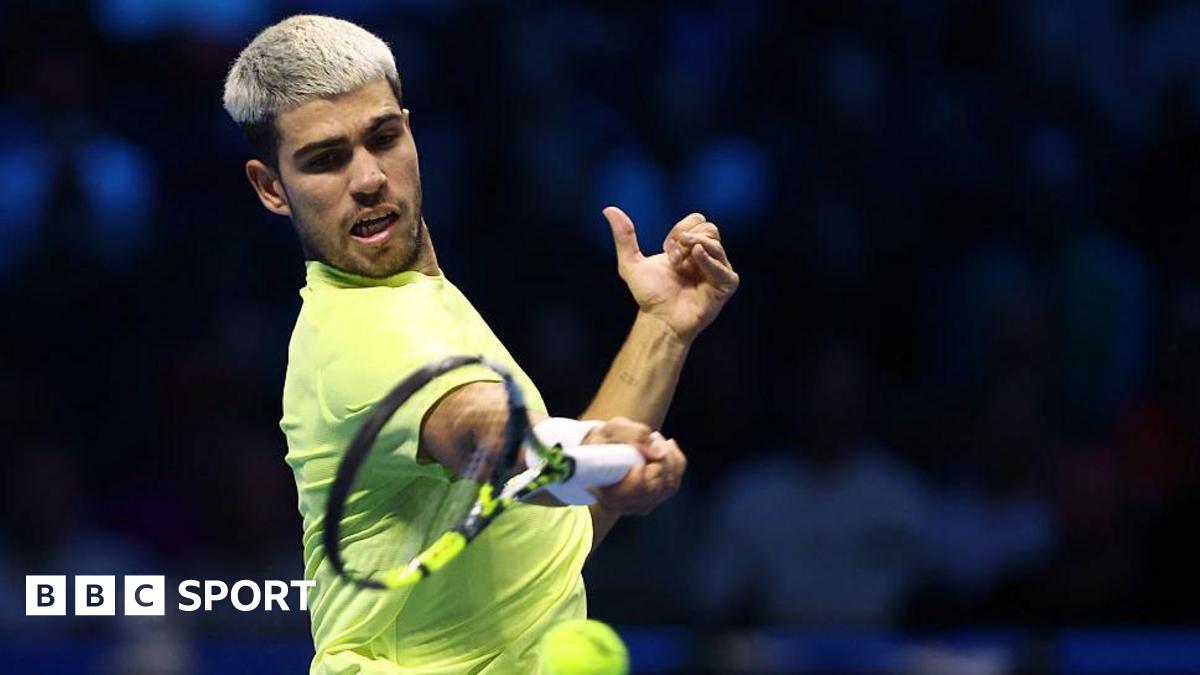 Carlos Alcaraz: World number one withdraws from Spain's Davis Cup Finals team
