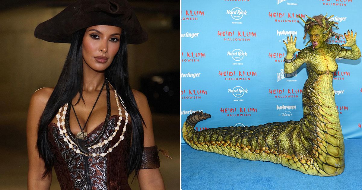 Maya Jama and Heidi Klum lead celebrities partying in style this Halloween