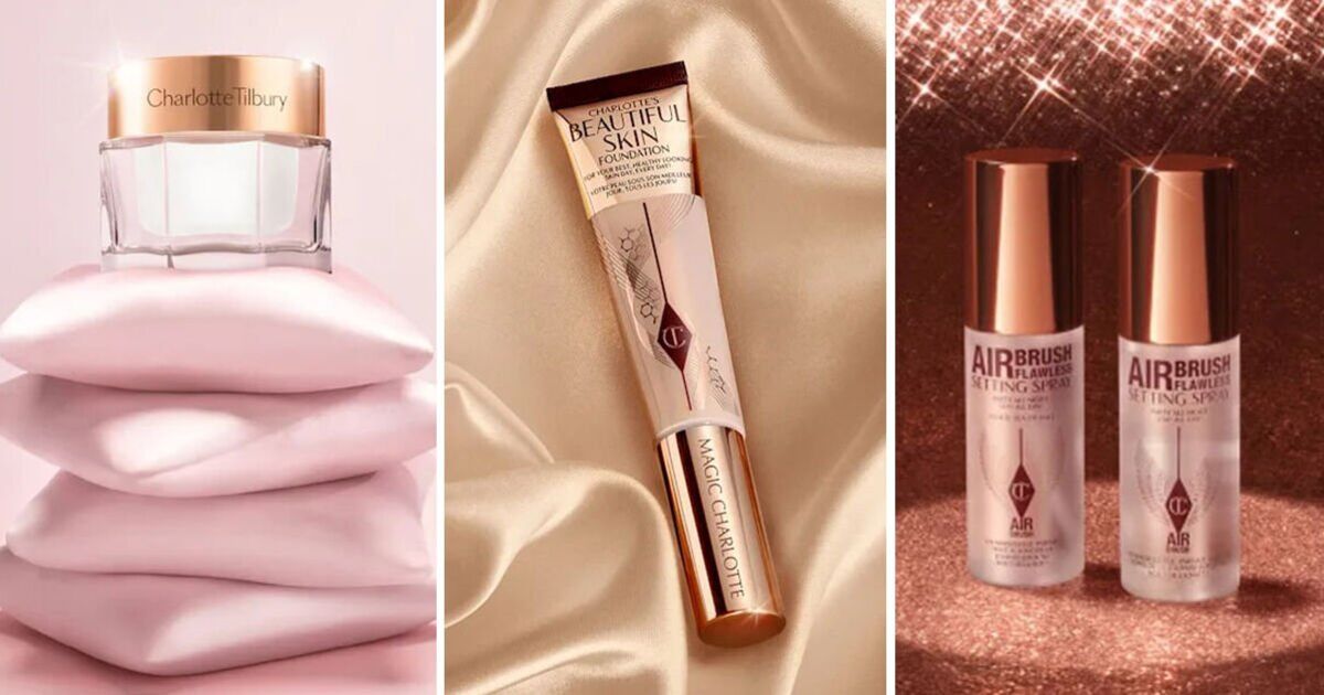 Charlotte Tilbury fans get 30% off trio of products for 'glowy' skin