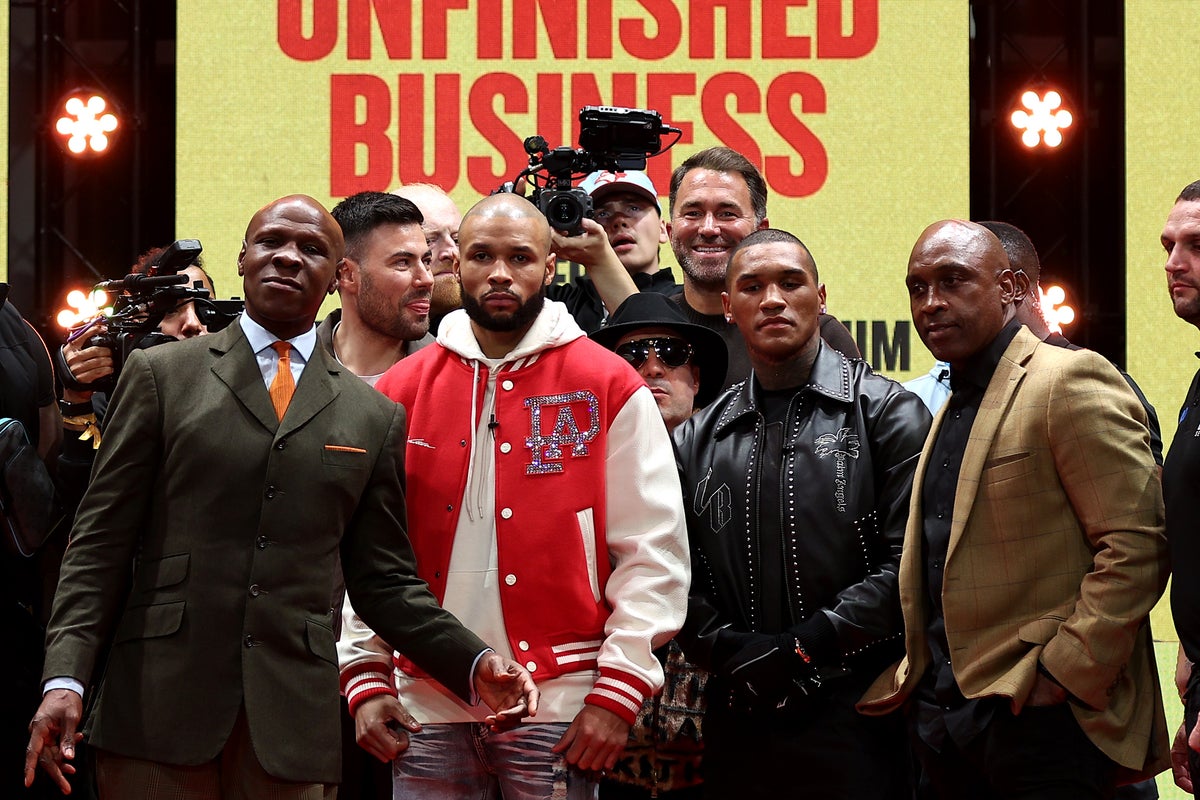 Chris Eubank Jr-Conor Benn tale of the tape ahead of 'fight of the decade contender'