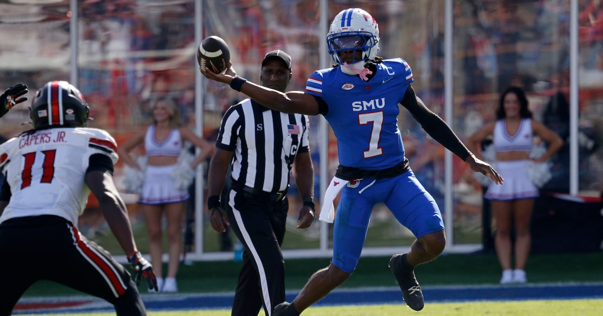 College football poll (Nov. 23): SMU enters top 25 with sights set on Playoff berth