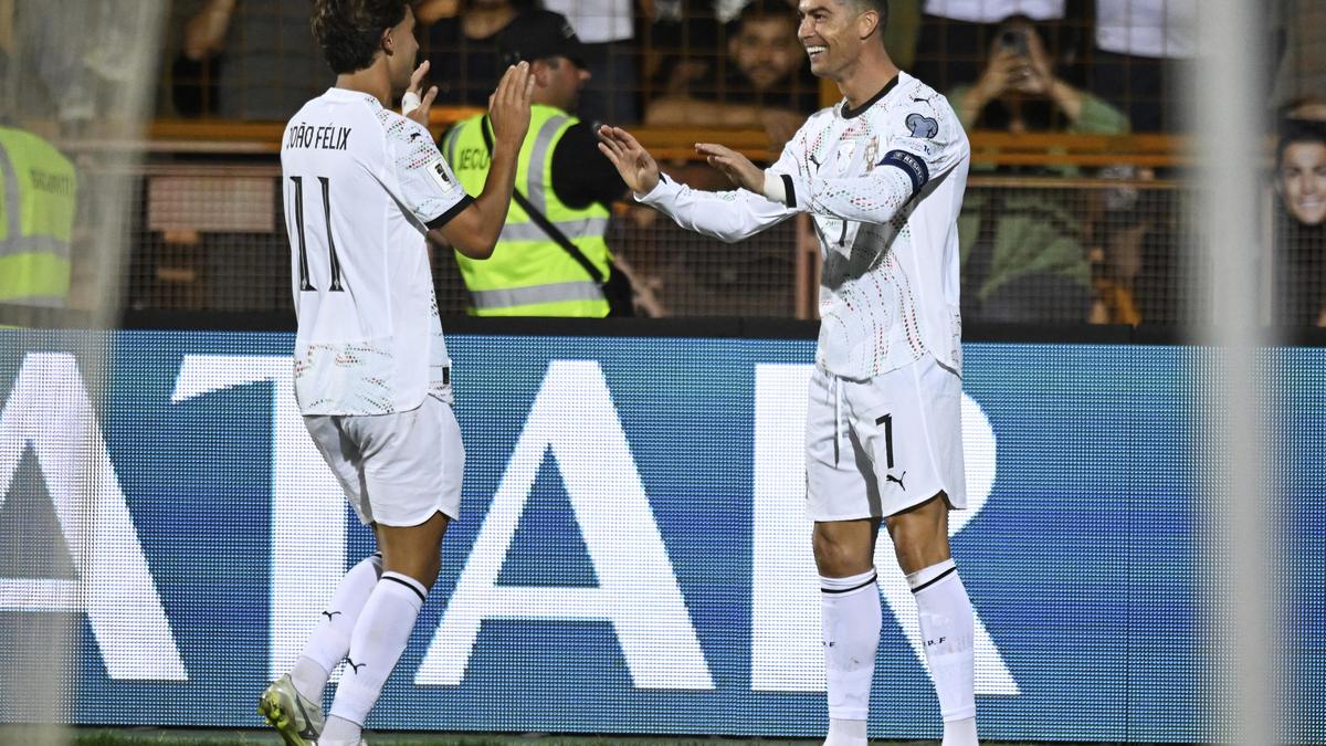 Cristiano Ronaldo set for record 6th World Cup as Portugal routs Armenia to qualify