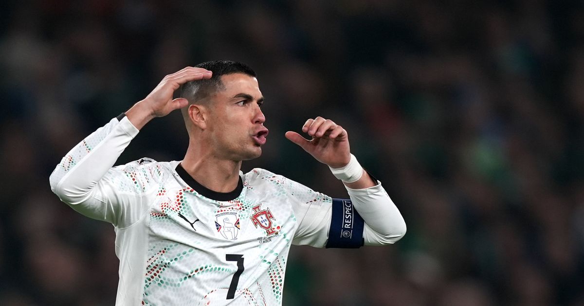 Cristiano Ronaldo at risk of World Cup suspension after elbowing Ireland star - Daily Star