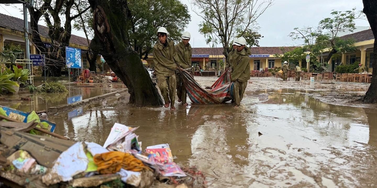 Images of the deadly floods that have hit central Vietnam