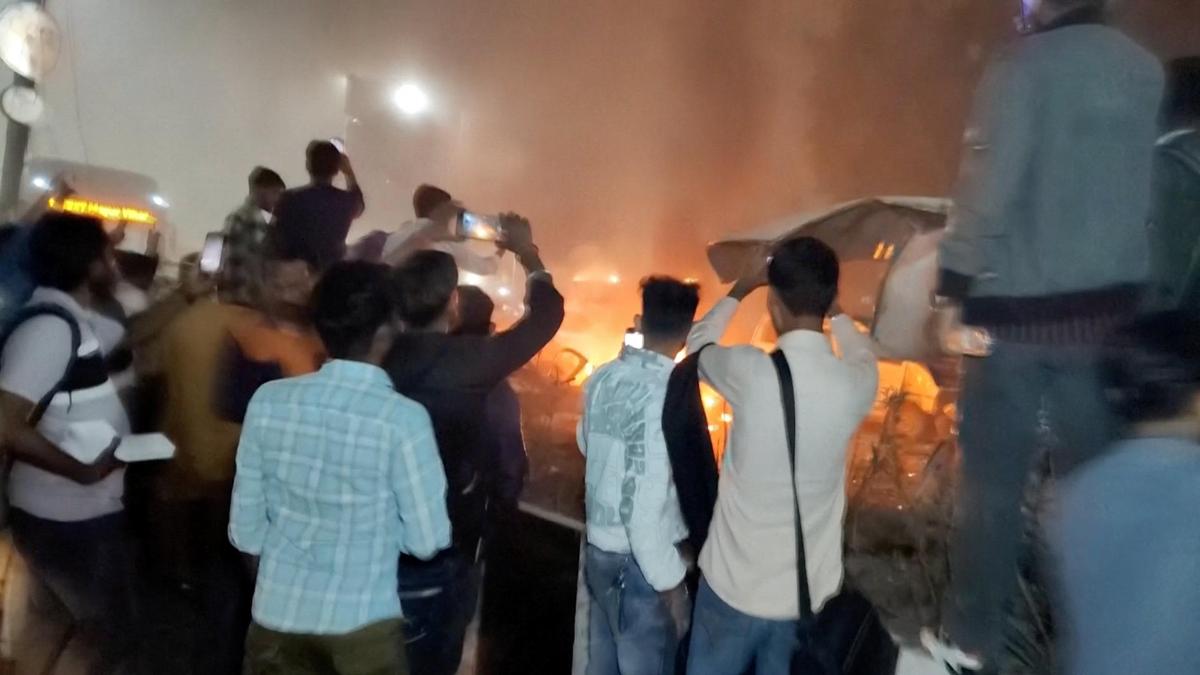 Delhi Red Fort blast: CCTV footage shows precise moment of explosion, chaos and panic after