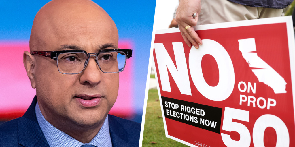 Ali Velshi: Fighters vs. folders: Proposition 50 is Democrats' way of fighting fire with fire