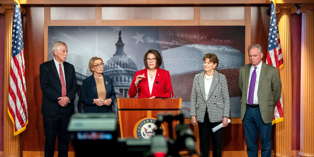 Democrats rebel after 8 senators cut a deal to end the shutdown without ACA funds