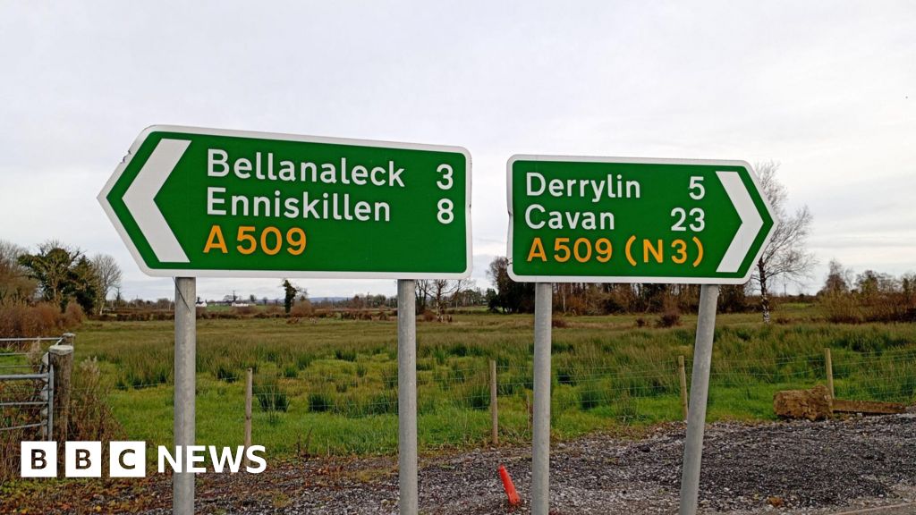 Derrylin: Two dead after crash involving bus and car
