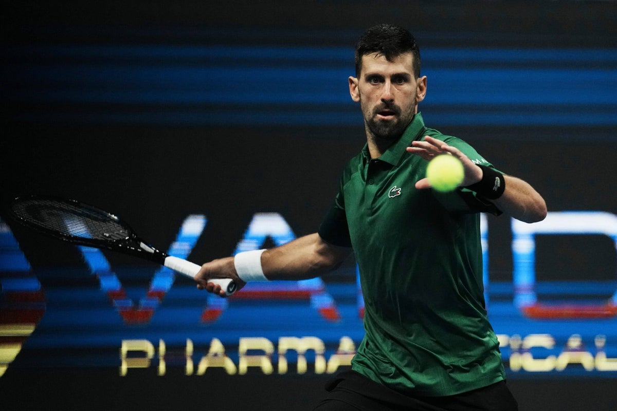 Novak Djokovic eliminates Lorenzo Musetti from ATP Tour Finals race - for now